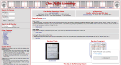 Desktop Screenshot of genealogy.clanmoffat.org